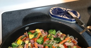 Leftover Ham and Vegetable Medley