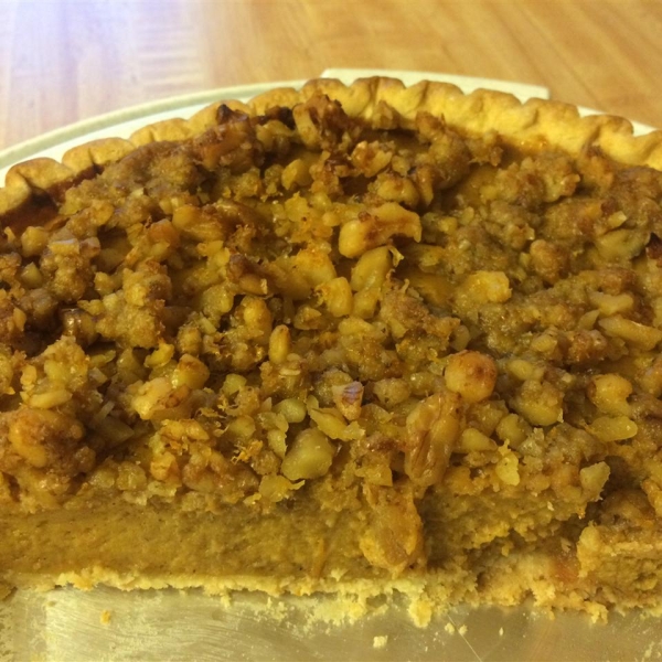 Pumpkin Orange Crunch Pie