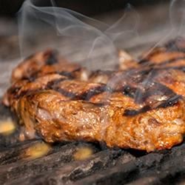 Lomo de Res, Cuban-Style Rib-Eye Steaks