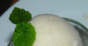 Melon Maple Frozen Yogurt