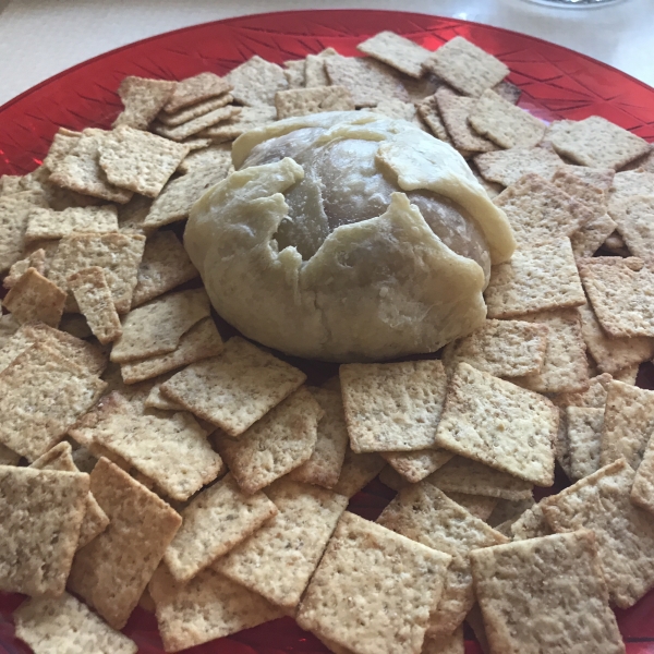 Raspberry Walnut Baked Brie