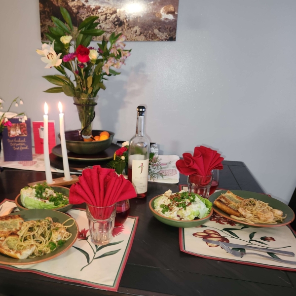 Shrimp Scampi with Pasta