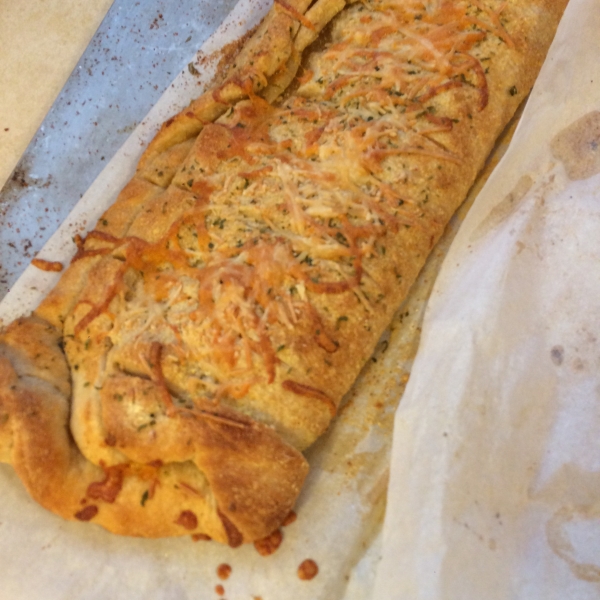 Easy, Breezy, Cheesy Stuffed Bread (Domino's® Copycat Recipe)