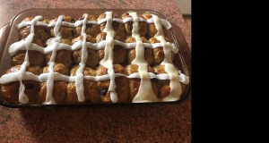 Pull-Apart Hot Cross Buns