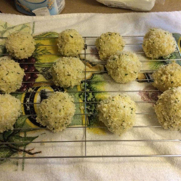 Goat Cheese Risotto Balls