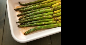 Air Fryer Honey-Sriracha Asparagus