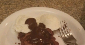 Dark Chocolate Ganache Brownie Cakes