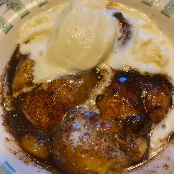 Baked Peaches 'n Cream