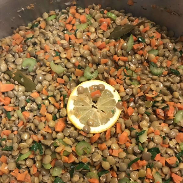 Mediterranean Lentil Salad