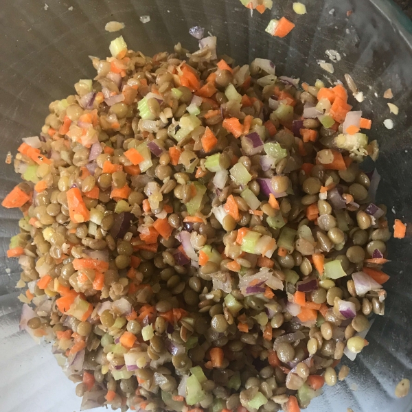 Mediterranean Lentil Salad