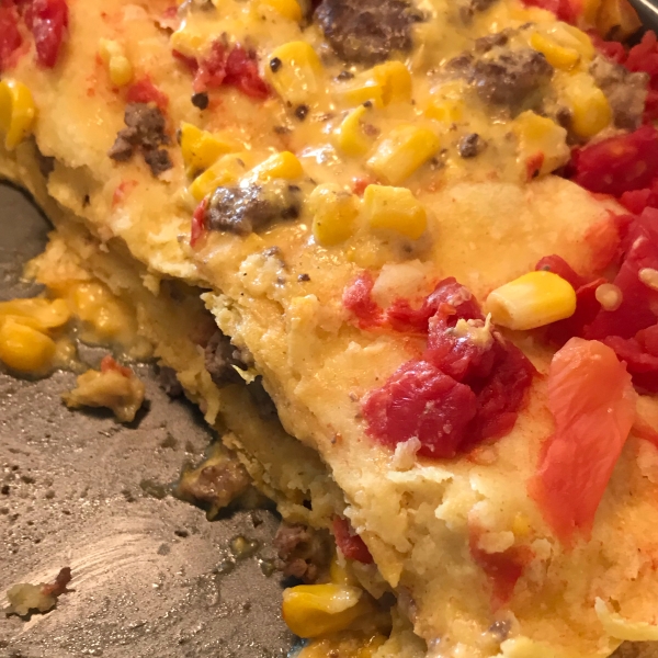 Beef Enchilada Bake