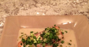 Grilled Mahi Mahi in Thai Coconut Sauce