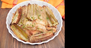 Roasted Leeks with Parmesan