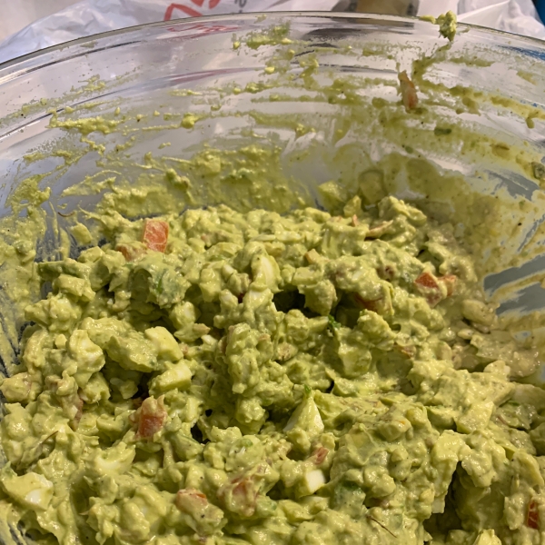 Creamy Avocado Egg Salad
