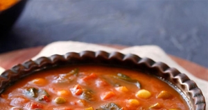 Spicy Indian Potato Bean Soup