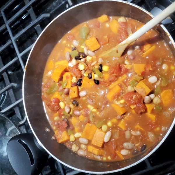 Vegan Sweet Potato Chili