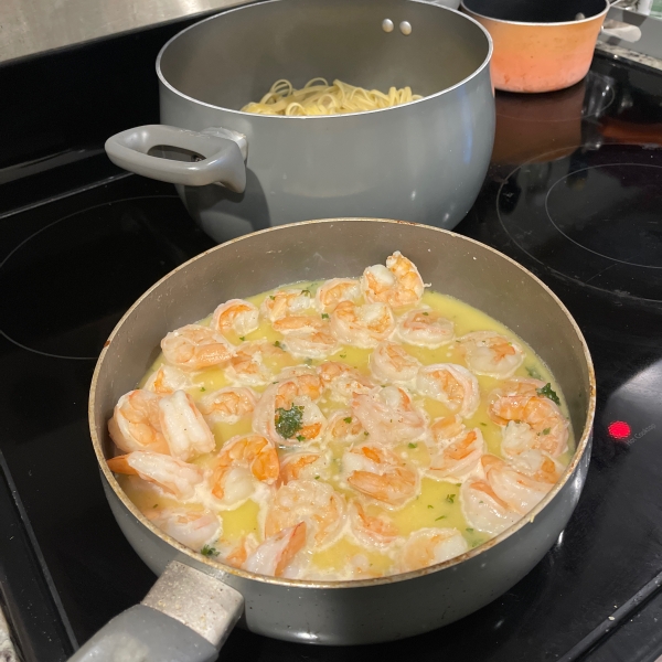Shrimp Lemon Pepper Linguini