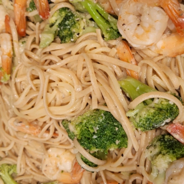 Shrimp Lemon Pepper Linguini