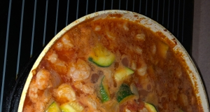 Zucchini Pasta Shrimp Scampi