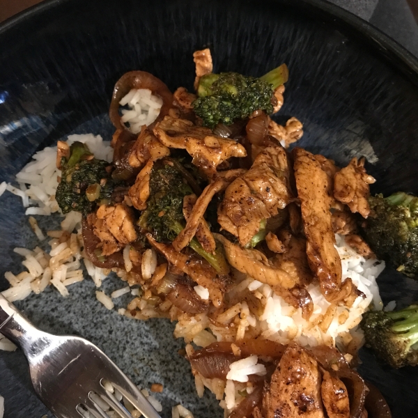 Stir-Fry Chicken and Broccoli