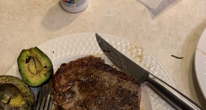 Salt and Pepper Ribeye Steak