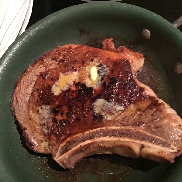 Salt and Pepper Ribeye Steak