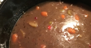 Hearty Cranberry-Bison Stew