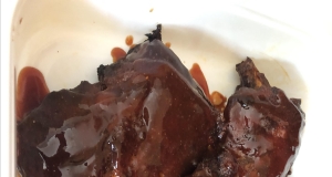 Spicy Smoked Back Ribs with Maple Glaze
