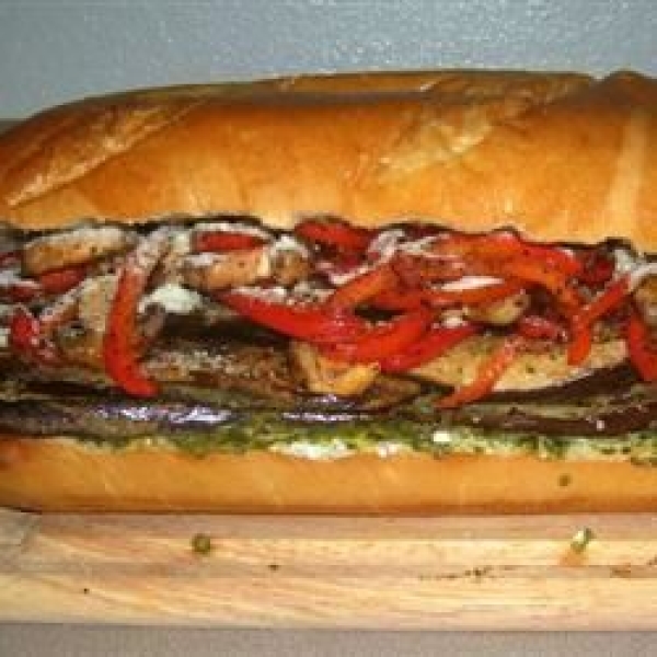 Vegetarian Open Faced Sandwich