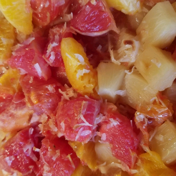 Warm Winter Citrus Dessert