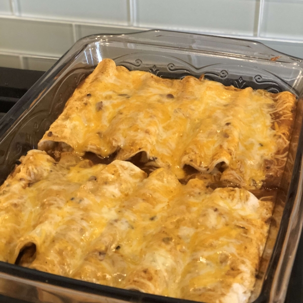 Instant Pot Chicken Enchiladas
