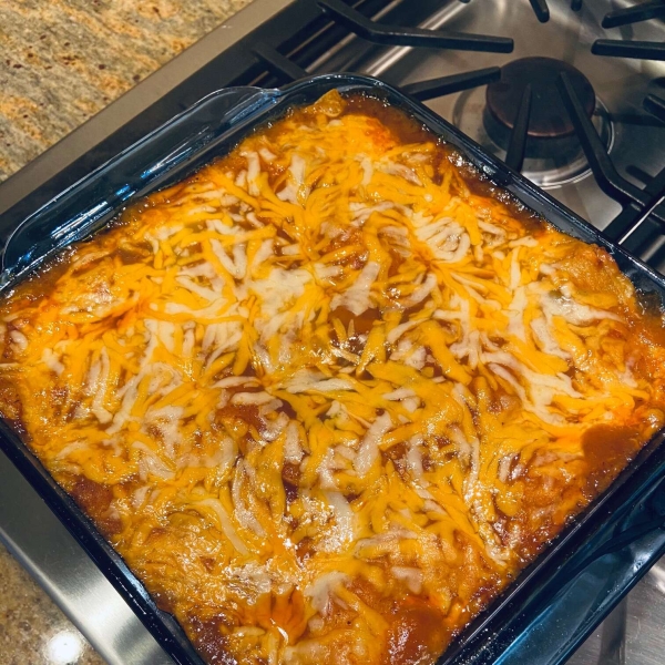 Instant Pot Chicken Enchiladas