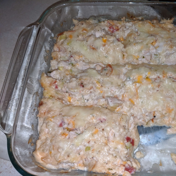 Low-Carb Cauliflower Chicken Casserole