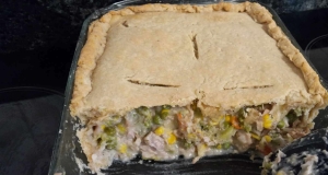 Dad's Leftover Turkey Pot Pie