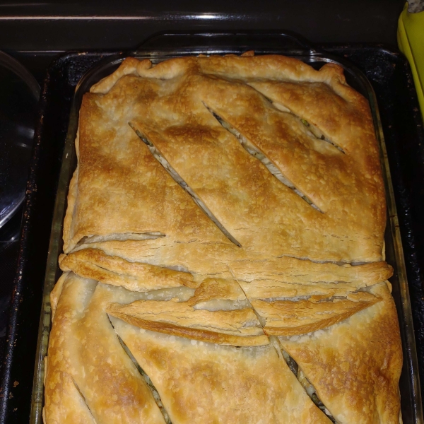 Dad's Leftover Turkey Pot Pie
