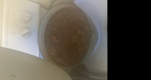 Beef and Barley Stew a la Bourguignon