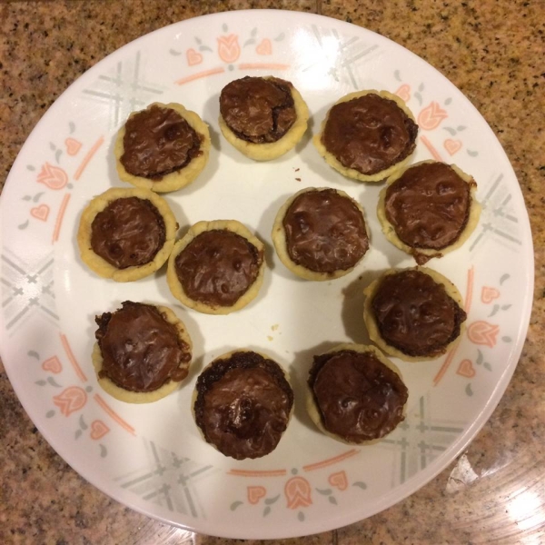 Chocolate Pecan Tassies