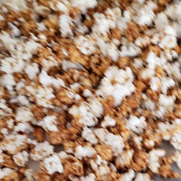Microwave Caramel Popcorn