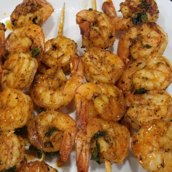 Grilled Garlic and Herb Shrimp