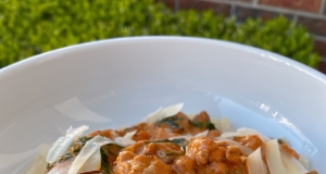 Quick Linguine with Turkey Ragu for Two
