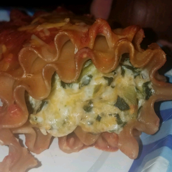 Spinach Lasagna Rolls