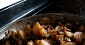 Nikujaga (Japanese-style meat and potatoes)