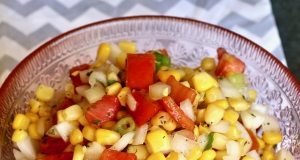 Corn, Sweet Onion, and Tomato Salad