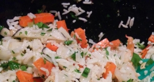 Namasu Rice Salad with Pickled Daikon Radish and Carrots