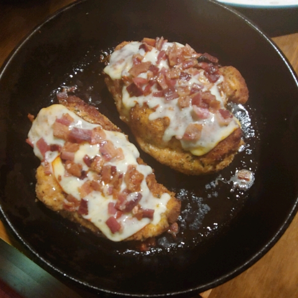 Muenster-Bacon Stuffed Chicken Breast