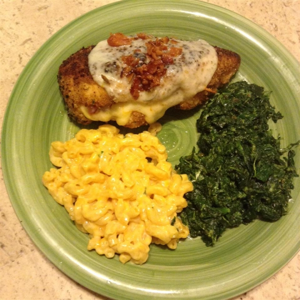 Muenster-Bacon Stuffed Chicken Breast