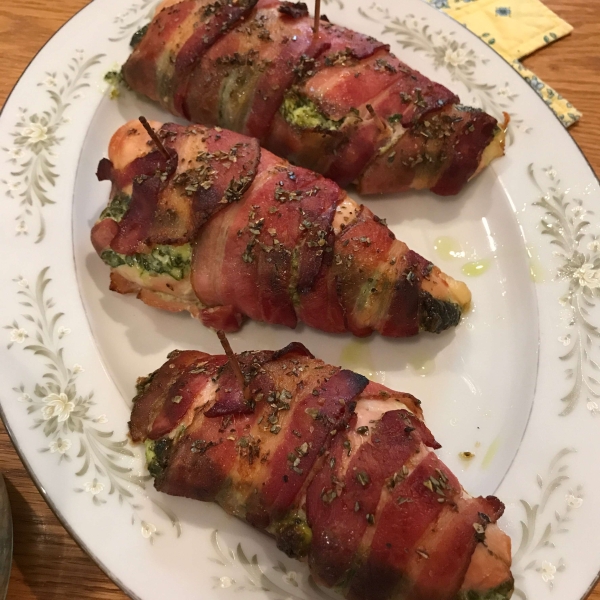 Spinach-Stuffed Chicken Breasts