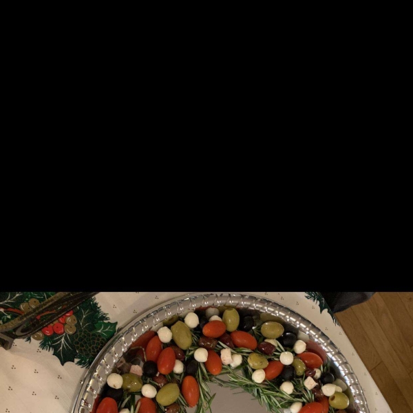 Festive Olive and Cheese Appetizer