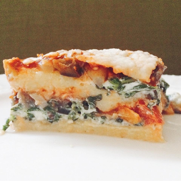 Polenta Lasagna with Roasted Vegetables