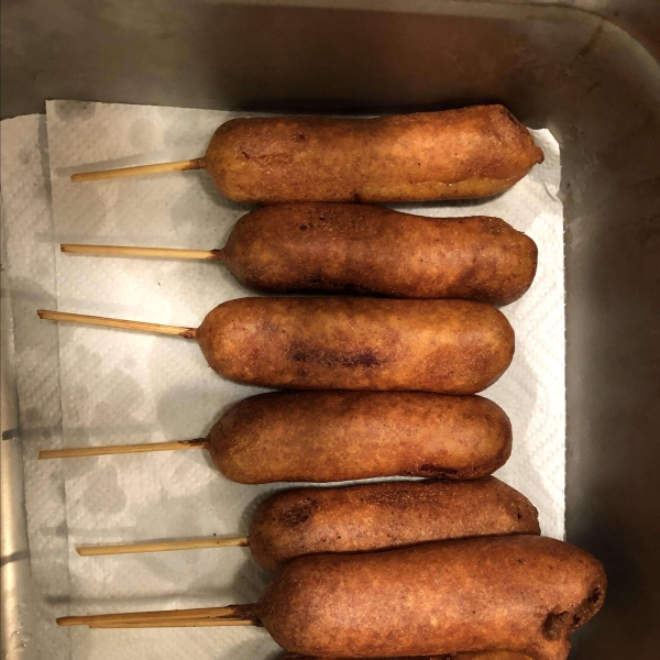 Dad's Homemade Corn Dogs